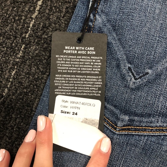 Women’s Hudson high waisted jeans size 24 NWT - Picture 5 of 5